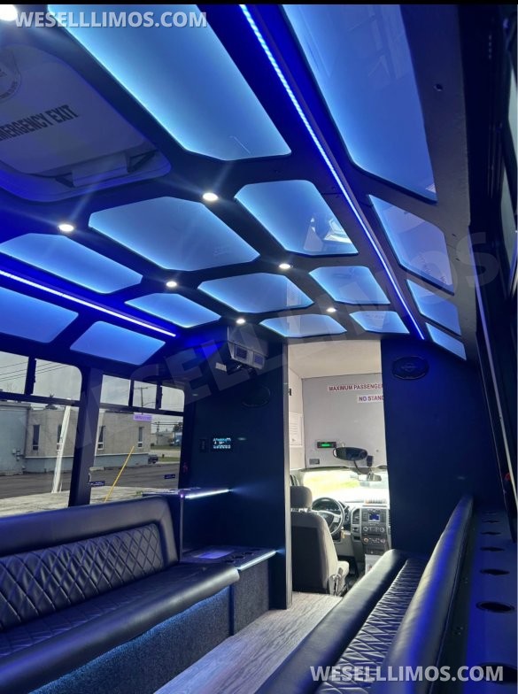 2017 Custom Mobile Conversions Ford F550 Limo Bus