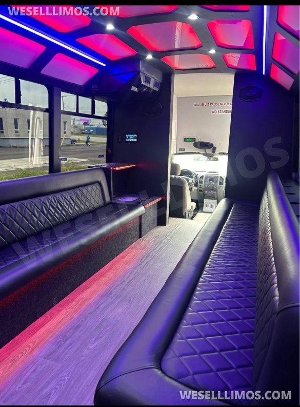 2017 Custom Mobile Conversions Ford F550 Limo Bus