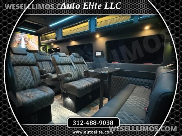 2025 15 Passenger Limousine AMG Sport Trim Auto Elite Mercedes-Benz Sprinter
