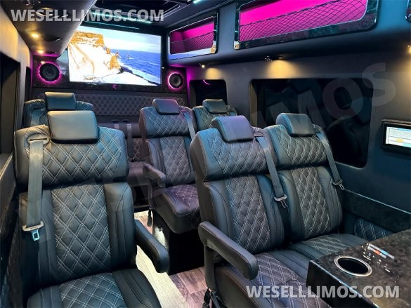 2025 15 Passenger Limousine AMG Sport Trim Auto Elite Mercedes-Benz Sprinter