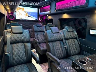 2025 15 Passenger Limousine AMG Sport Trim Auto Elite Mercedes-Benz Sprinter
