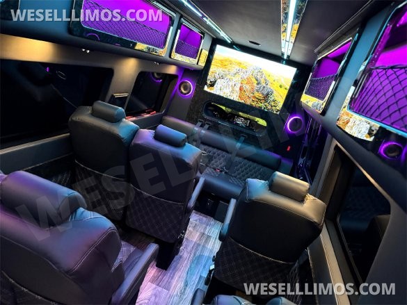 2025 15 Passenger Limousine AMG Sport Trim Auto Elite Mercedes-Benz Sprinter