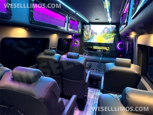 2025 15 Passenger Limousine AMG Sport Trim Auto Elite Mercedes-Benz Sprinter