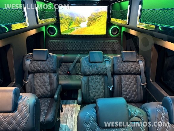 2025 15 Passenger Limousine AMG Sport Trim Auto Elite Mercedes-Benz Sprinter