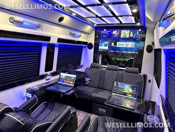 2024 15 Passenger Road Liner Limousine AMG Elegance Trim Auto Elite Mercedes-Benz Sprinter