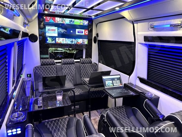 2024 15 Passenger Road Liner Limousine AMG Elegance Trim Auto Elite Mercedes-Benz Sprinter