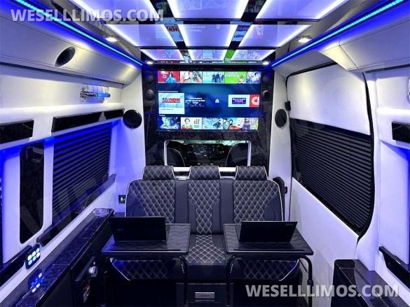 2024 15 Passenger Road Liner Limousine AMG Elegance Trim Auto Elite Mercedes-Benz Sprinter