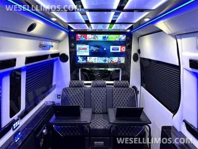 2024 15 Passenger Road Liner Limousine AMG Elegance Trim Auto Elite Mercedes-Benz Sprinter