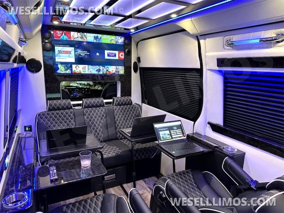 2024 15 Passenger Road Liner Limousine AMG Elegance Trim Auto Elite Mercedes-Benz Sprinter