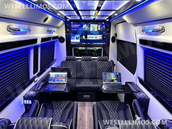 2024 15 Passenger Road Liner Limousine AMG Elegance Trim Auto Elite Mercedes-Benz Sprinter