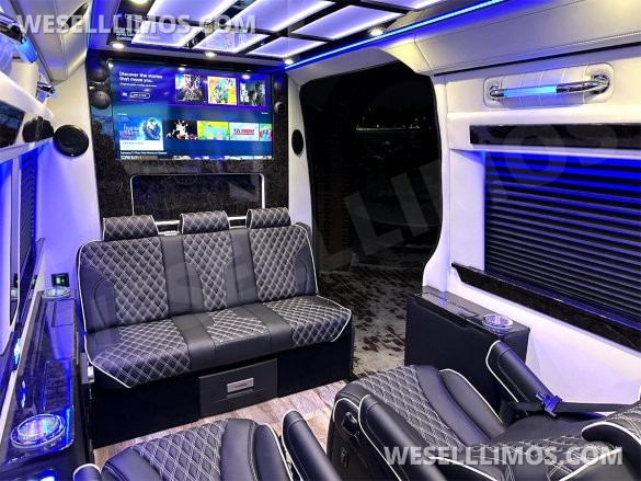 2024 15 Passenger Road Liner Limousine AMG Elegance Trim Auto Elite Mercedes-Benz Sprinter