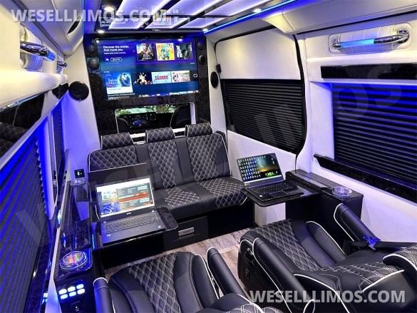 2024 15 Passenger Road Liner Limousine AMG Elegance Trim Auto Elite Mercedes-Benz Sprinter