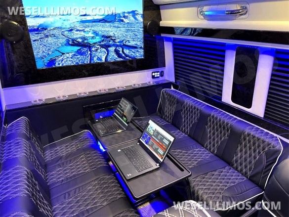 2024 15 Passenger Road Liner Limousine AMG Elegance Trim Auto Elite Mercedes-Benz Sprinter