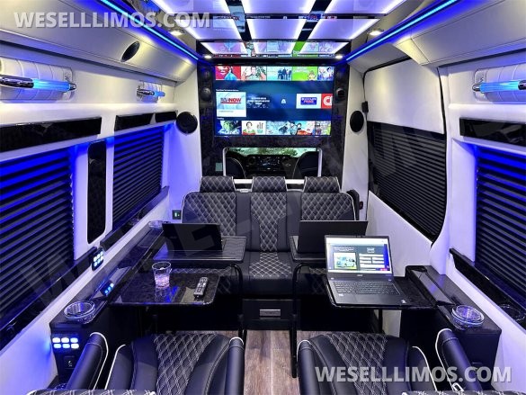 2024 15 Passenger Road Liner Limousine AMG Elegance Trim Auto Elite Mercedes-Benz Sprinter