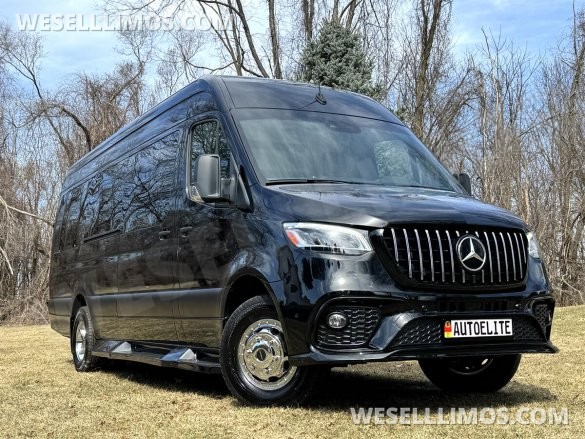 2024 15 Passenger Road Liner Limousine AMG Elegance Trim Auto Elite Mercedes-Benz Sprinter