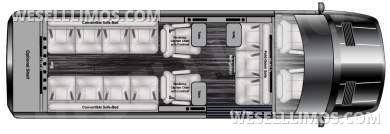 2024 15 Passenger Road Liner Limousine AMG Elegance Trim Auto Elite Mercedes-Benz Sprinter