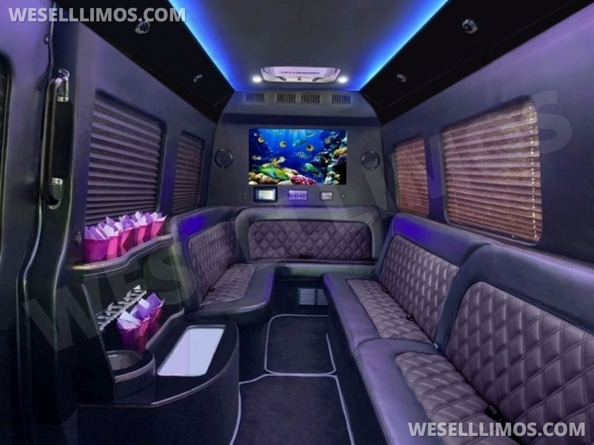 Sprinter for sale: 2025 Mercedes-Benz LimoYacht Conversion by LUXURY COACHWORKS