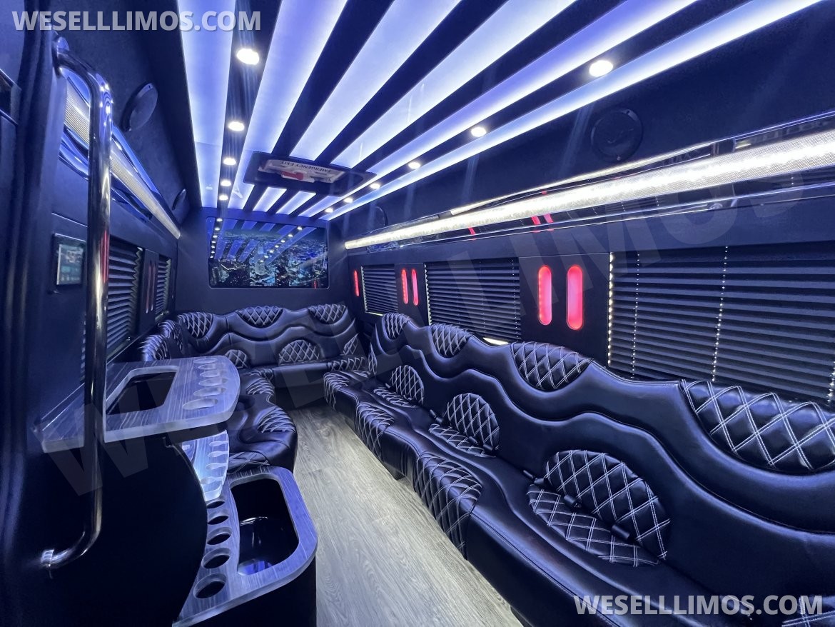 Photo of Sprinter for sale: 2025 Mercedes-Benz 14 Passenger Limo 170&quot; by Platinum Big Toys