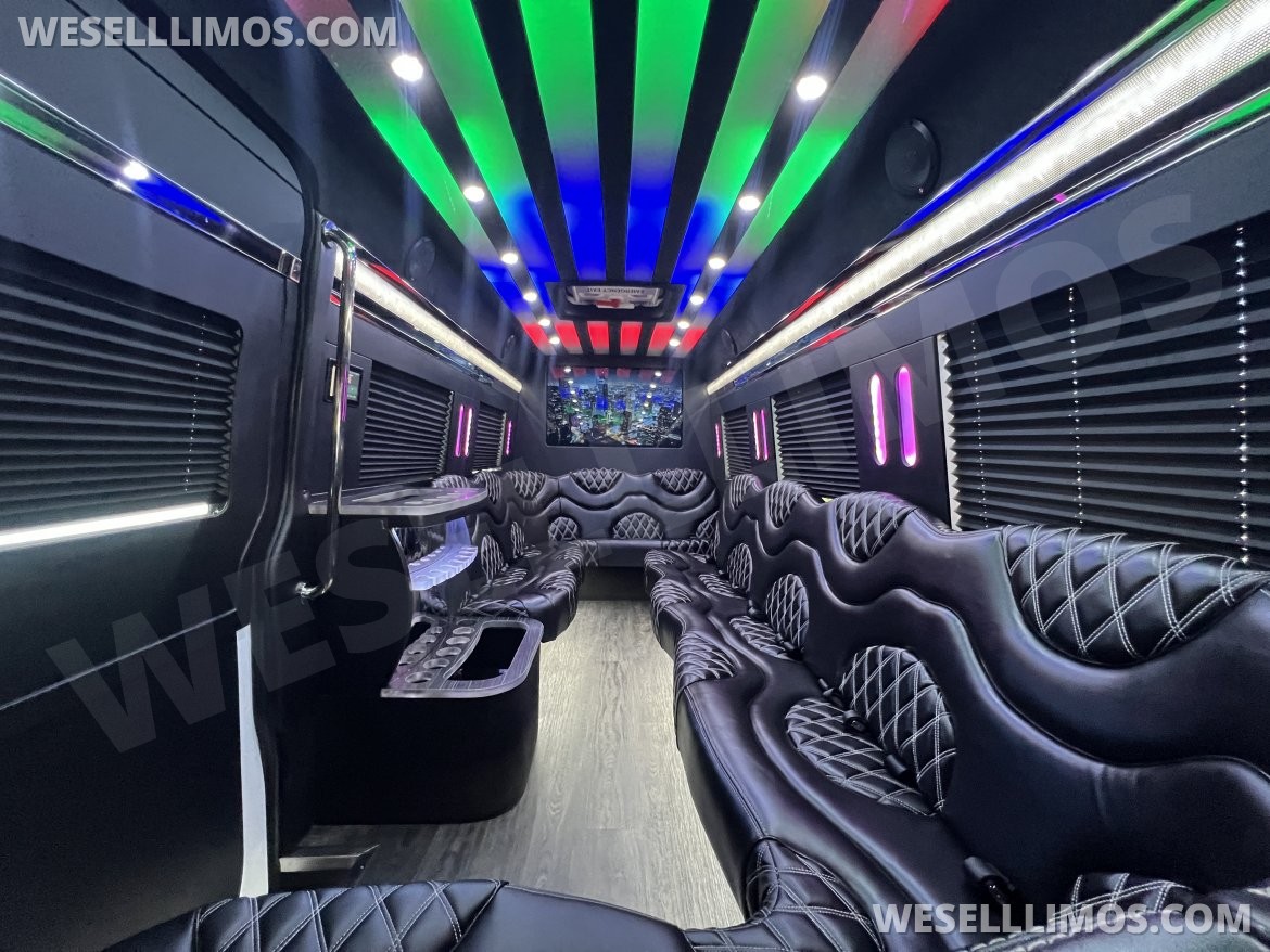 Photo of Sprinter for sale: 2025 Mercedes-Benz 14 Passenger Limo 170&quot; by Platinum Big Toys