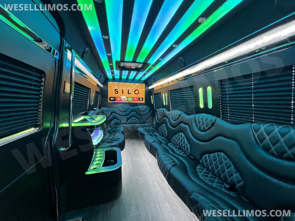 Photo of Sprinter for sale: 2025 Mercedes-Benz 14 Passenger Limo 170&quot; by Platinum Big Toys