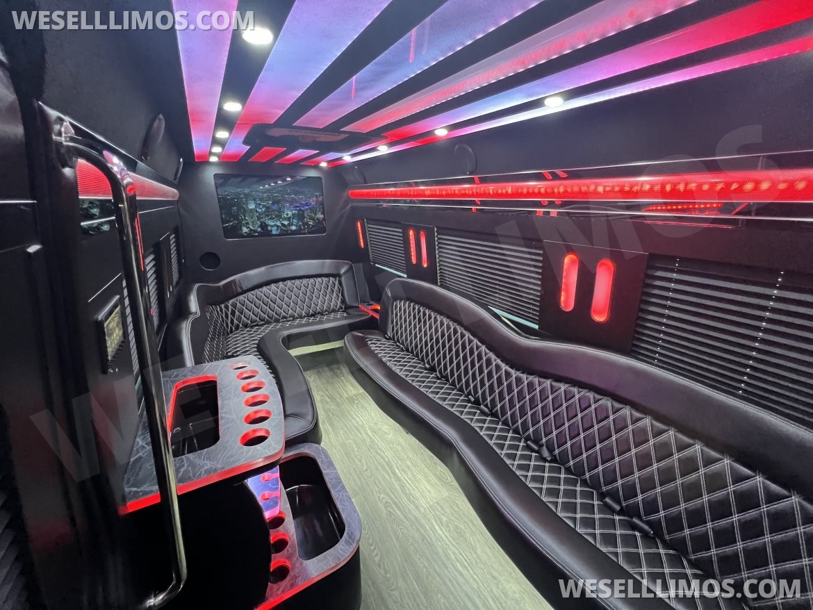 Photo of Sprinter for sale: 2025 Mercedes-Benz 14 Passenger Limo 170&quot; by Platinum Big Toys