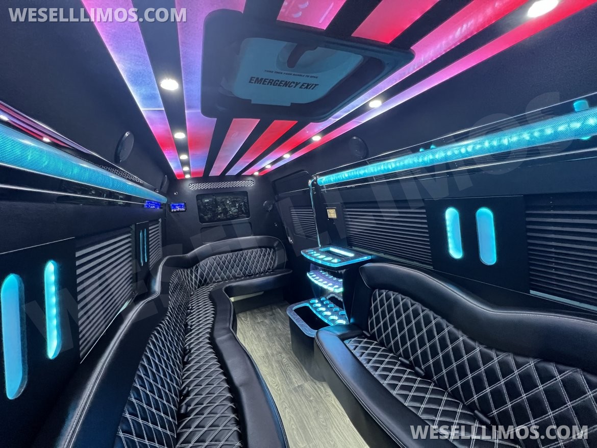 Photo of Sprinter for sale: 2025 Mercedes-Benz 14 Passenger Limo 170&quot; by Platinum Big Toys