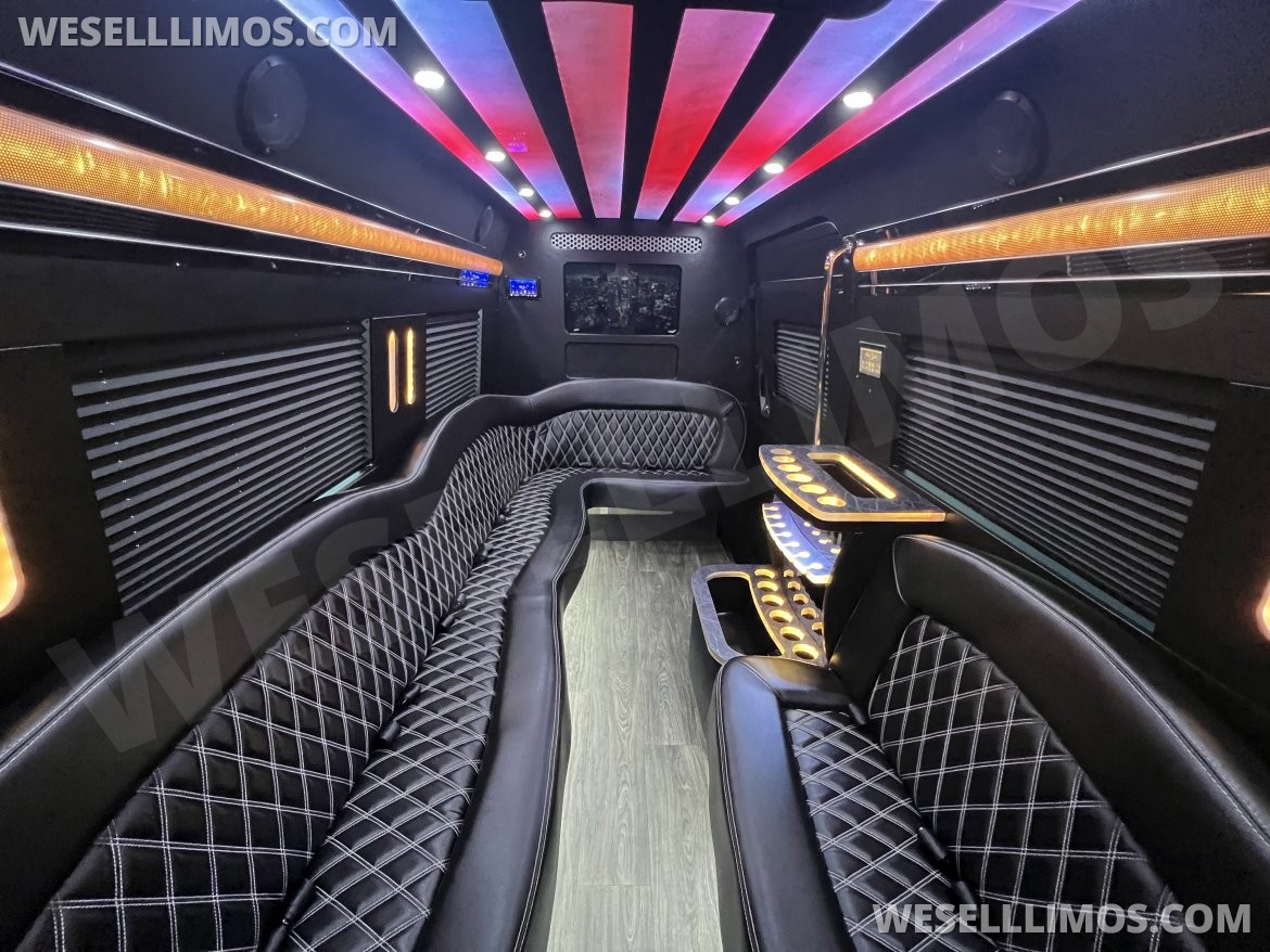 Photo of Sprinter for sale: 2025 Mercedes-Benz 14 Passenger Limo 170&quot; by Platinum Big Toys