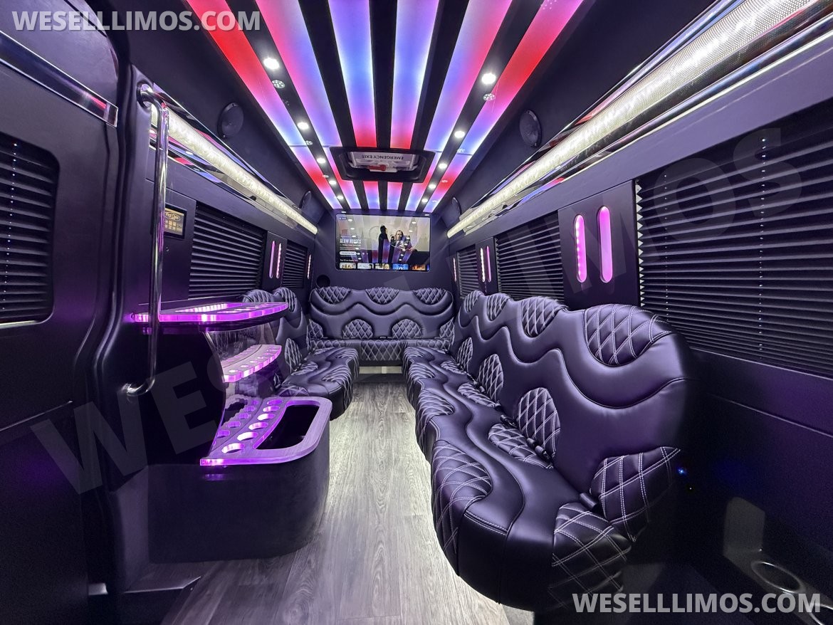 Photo of Sprinter for sale: 2025 Mercedes-Benz 14 Passenger Limo 170&quot; by Platinum Big Toys