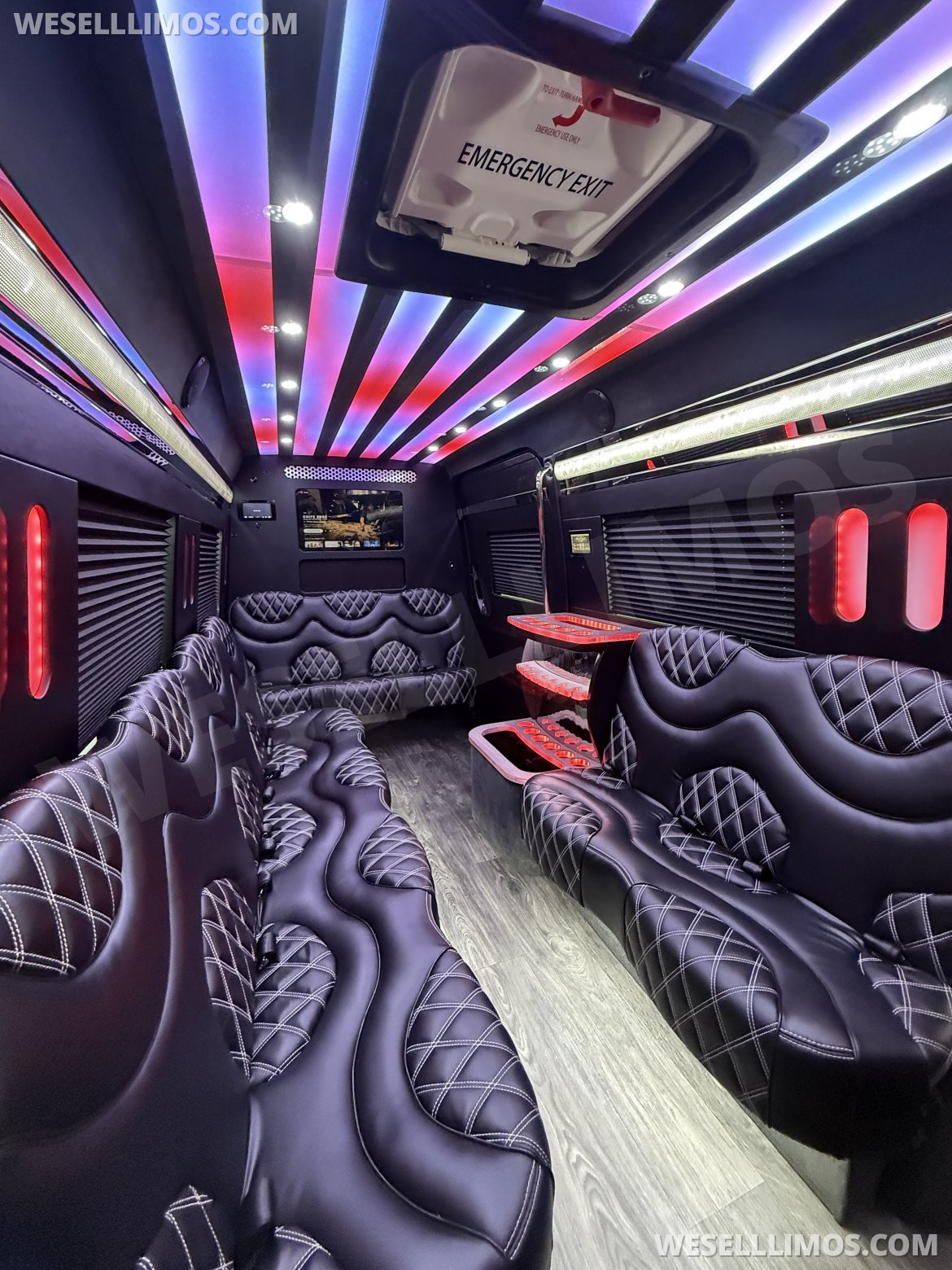 Photo of Sprinter for sale: 2025 Mercedes-Benz 14 Passenger Limo 170&quot; by Platinum Big Toys