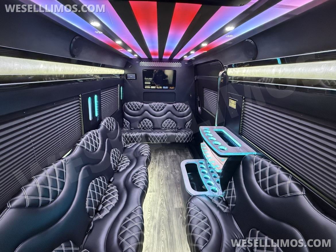 Photo of Sprinter for sale: 2025 Mercedes-Benz 14 Passenger Limo 170&quot; by Platinum Big Toys