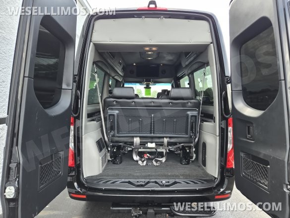 2019 Mercedes-Benz Luxury Sprinter 9 Passenger Conversion Van - Explorer Van Company