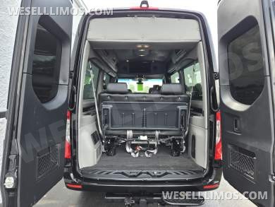 2019 Mercedes-Benz Luxury Sprinter 9 Passenger Conversion Van - Explorer Van Company