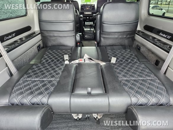 2019 Mercedes-Benz Luxury Sprinter 9 Passenger Conversion Van - Explorer Van Company