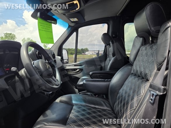 2019 Mercedes-Benz Luxury Sprinter 9 Passenger Conversion Van - Explorer Van Company