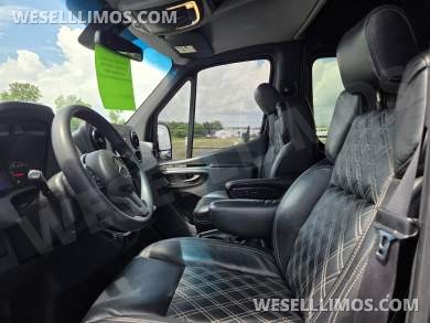 2019 Mercedes-Benz Luxury Sprinter 9 Passenger Conversion Van - Explorer Van Company