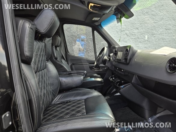 2019 Mercedes-Benz Luxury Sprinter 9 Passenger Conversion Van - Explorer Van Company