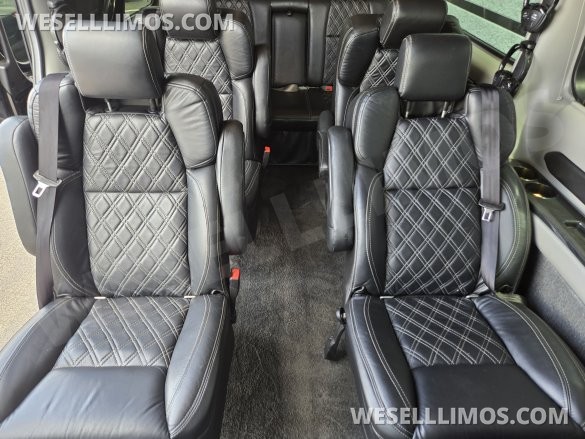 2019 Mercedes-Benz Luxury Sprinter 9 Passenger Conversion Van - Explorer Van Company