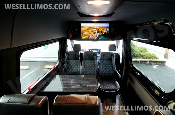2025 HQ Custom Design Inc Mercedes-Benz Sprinter 170" 3500 Executive Shuttle