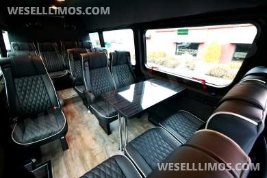 2025 HQ Custom Design Inc Mercedes-Benz Sprinter 170" 3500 Executive Shuttle