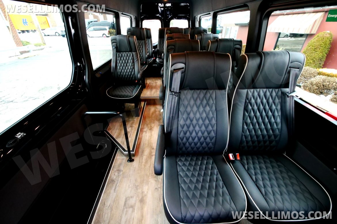 Executive Shuttle for sale: 2025 Mercedes-Benz Sprinter 170" 3500 170" by HQ Custom Design Inc
