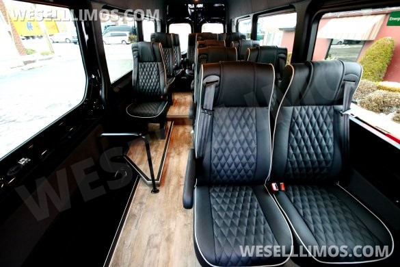2025 HQ Custom Design Inc Mercedes-Benz Sprinter 170" 3500 Executive Shuttle