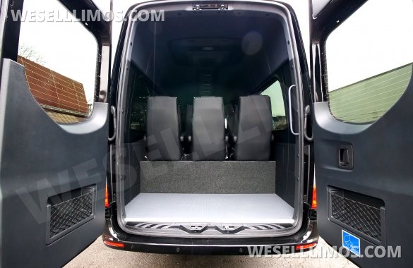 2025 HQ Custom Design Inc Mercedes-Benz Sprinter 170" 3500 Executive Shuttle