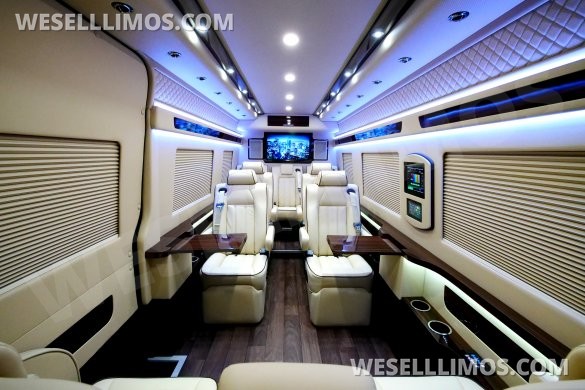 2025 HQ Custom Design Inc Mercedes-Benz Sprinter 170" 3500 Limousine