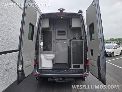 2023 Midwest Automotive Designs Mercedes-Benz Luxe Cruiser 8 Passenger - Rear Bathroom