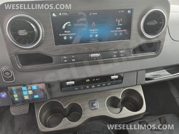 2023 Midwest Automotive Designs Mercedes-Benz Luxe Cruiser 8 Passenger - Rear Bathroom