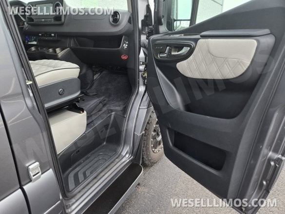 2023 Midwest Automotive Designs Mercedes-Benz Luxe Cruiser 8 Passenger - Rear Bathroom