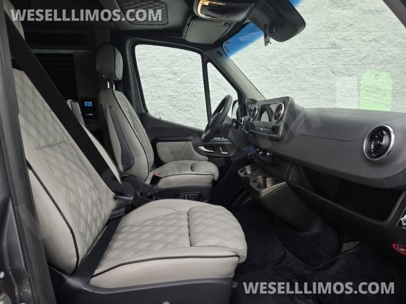 2023 Midwest Automotive Designs Mercedes-Benz Luxe Cruiser 8 Passenger - Rear Bathroom