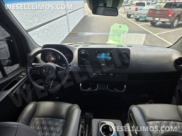 2024 Mercedes-Benz Luxury Sprinter 11 Passenger Conversion Van - Explorer Van Company