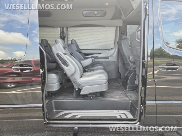 2024 Mercedes-Benz Luxury Sprinter 11 Passenger Conversion Van - Explorer Van Company