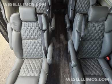 2024 Mercedes-Benz Luxury Sprinter 11 Passenger Conversion Van - Explorer Van Company